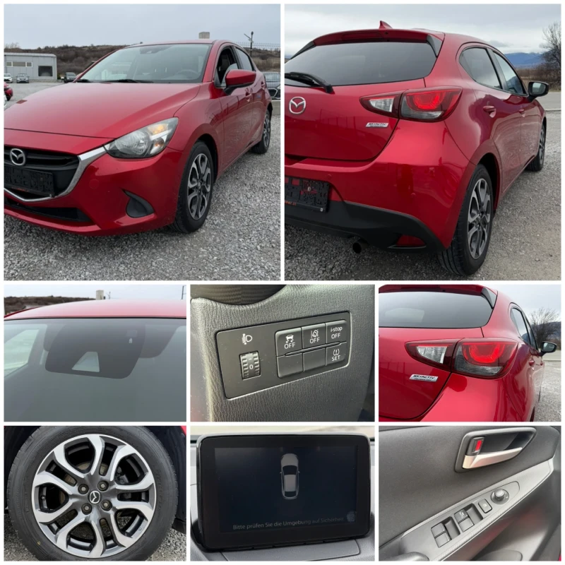 Mazda 2 1.5i G75 TAKUMI FACELIFT NAVI EURO 6 TUV COC, снимка 9 - Автомобили и джипове - 53303084