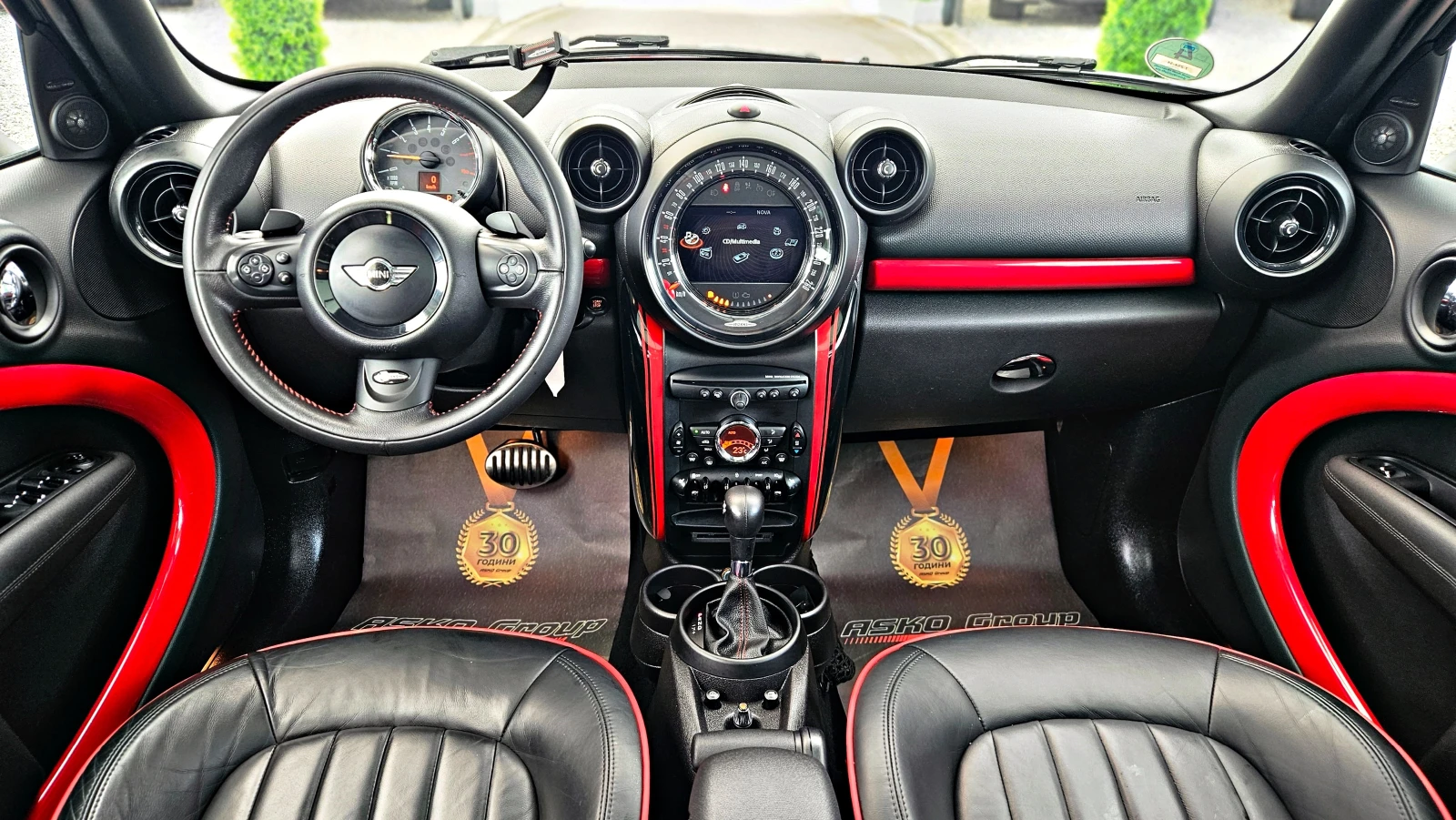 Mini John Cooper Works ALL4/GERMANY/PANO/HARMAN/KARDON/ПОДГРЕВ/LIZING, снимка 9 - Автомобили и джипове - 54078036