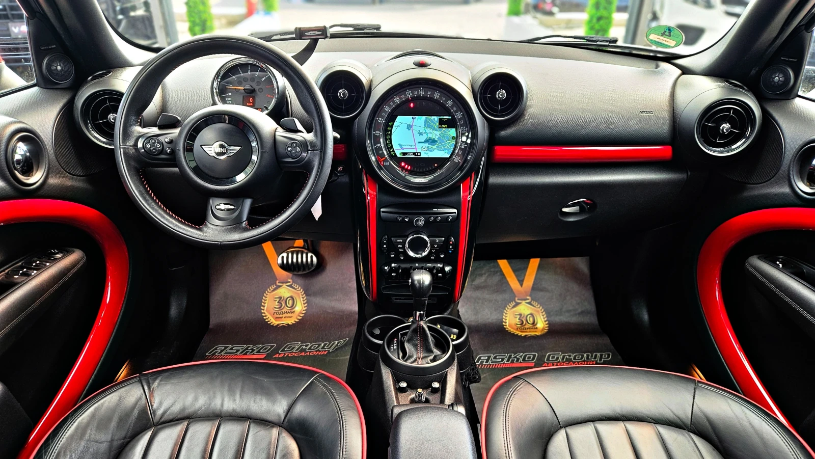 Mini John Cooper Works ALL4/GERMANY/PANO/HARMAN/KARDON/ПОДГРЕВ/LIZING, снимка 9 - Автомобили и джипове - 54078036