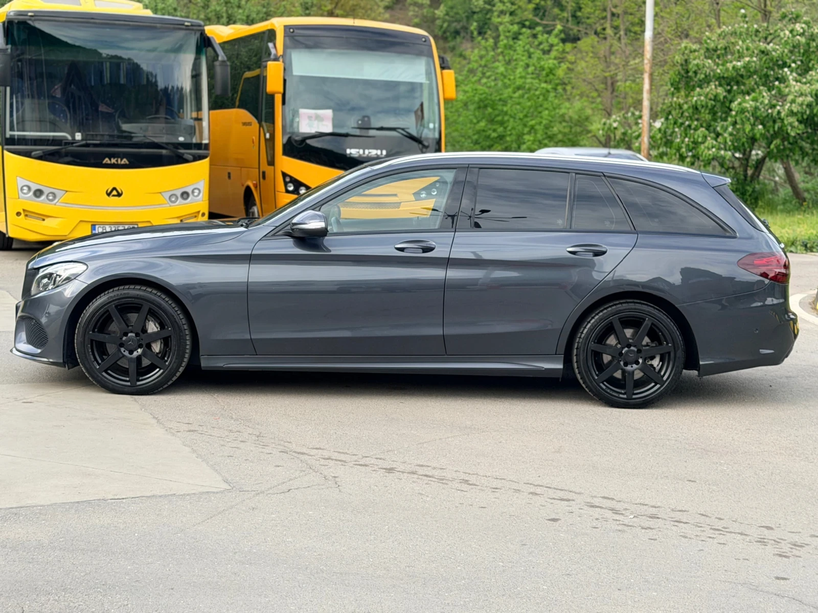 Mercedes-Benz C 220 CDI AMG/Koja/Ksenon/Navigacia/Klimatronik, снимка 9 - Автомобили и джипове - 54496316