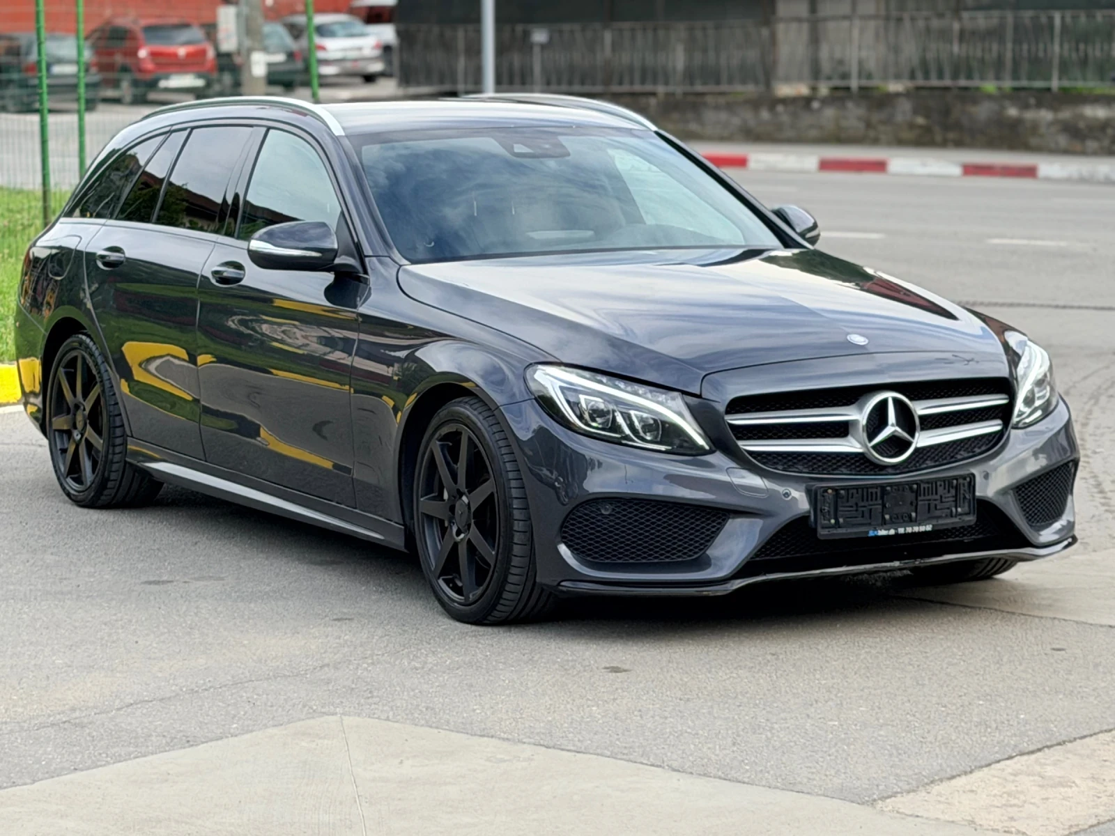 Mercedes-Benz C 220 CDI AMG/Koja/Ksenon/Navigacia/Klimatronik, снимка 5 - Автомобили и джипове - 54496316