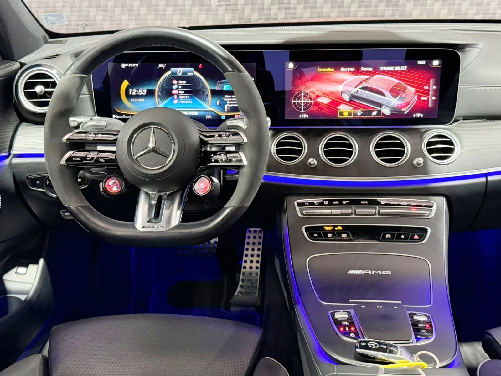 Mercedes-Benz E 63 AMG Mercedes-Benz E63S AMG* FACELIFT* 360* HUD* BURM* , снимка 12 - Автомобили и джипове - 55066711