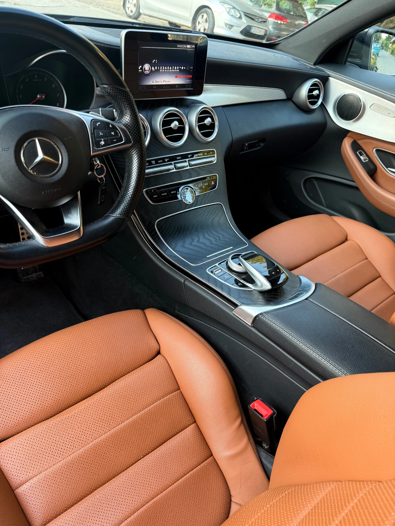 Mercedes-Benz C 180 AMG line, снимка 8 - Автомобили и джипове - 55158110