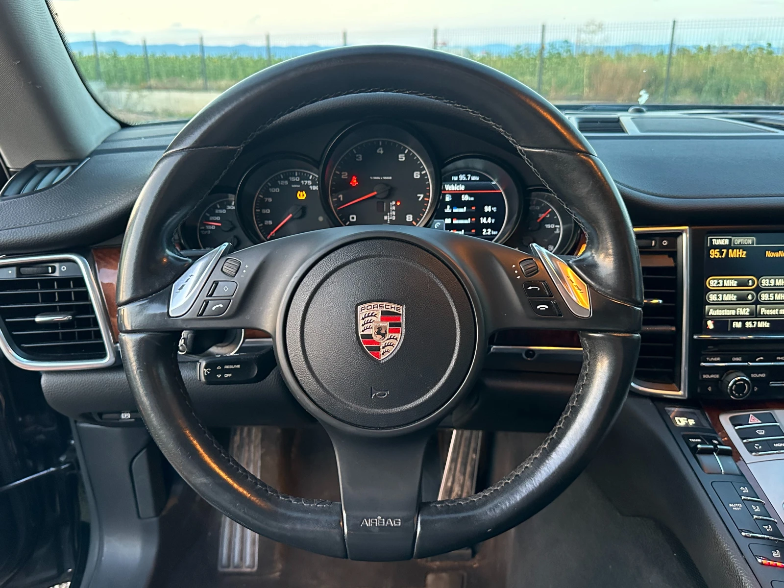 Porsche Panamera * 3.6* ПОДГРЕВ* 4х4* , снимка 13 - Автомобили и джипове - 55394498