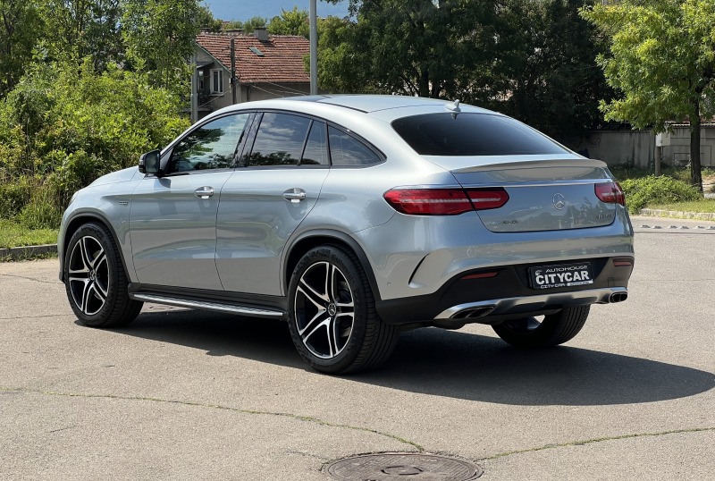 Mercedes-Benz GLE 43 AMG /4M/ DESIGNO EXCLUSIV/ BANG&OLUFSEN/360/PANO/3xTV/, снимка 4 - Автомобили и джипове - 46787985