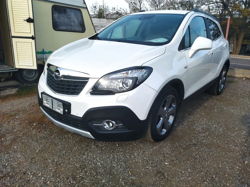 Opel Mokka АВТОМАТ, 135х.км.БялаПЕРЛА, НОВА, снимка 2 - Автомобили и джипове - 47680720