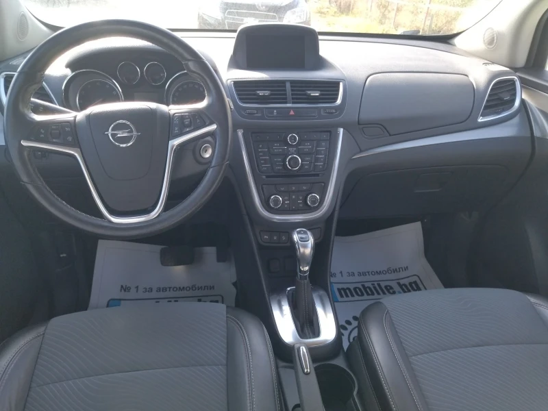 Opel Mokka АВТОМАТ, 135х.км.БялаПЕРЛА, НОВА, снимка 10 - Автомобили и джипове - 47680720