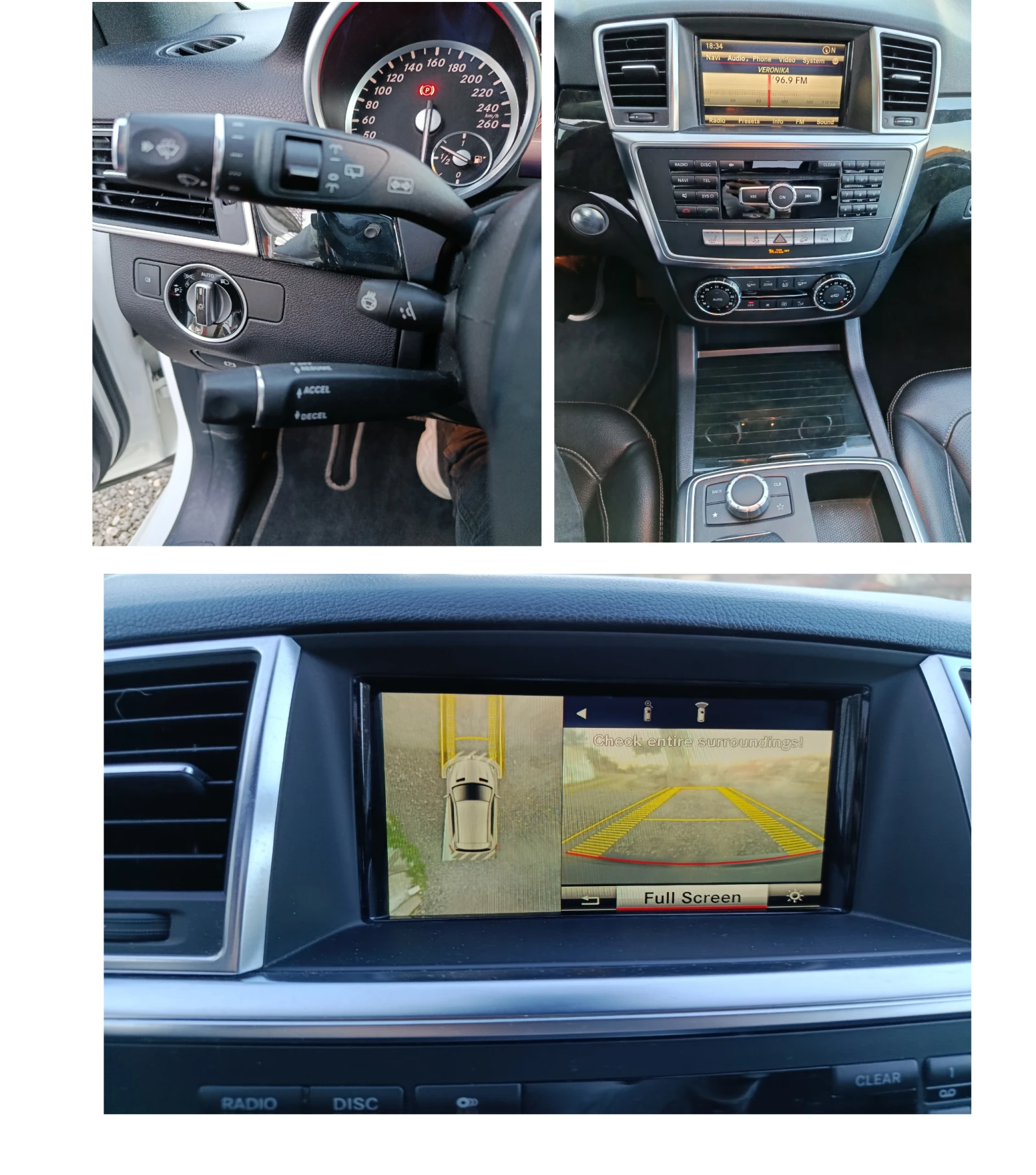 Mercedes-Benz ML 350 AMG 4matic Панорама на Пружини, снимка 15 - Автомобили и джипове - 53648911