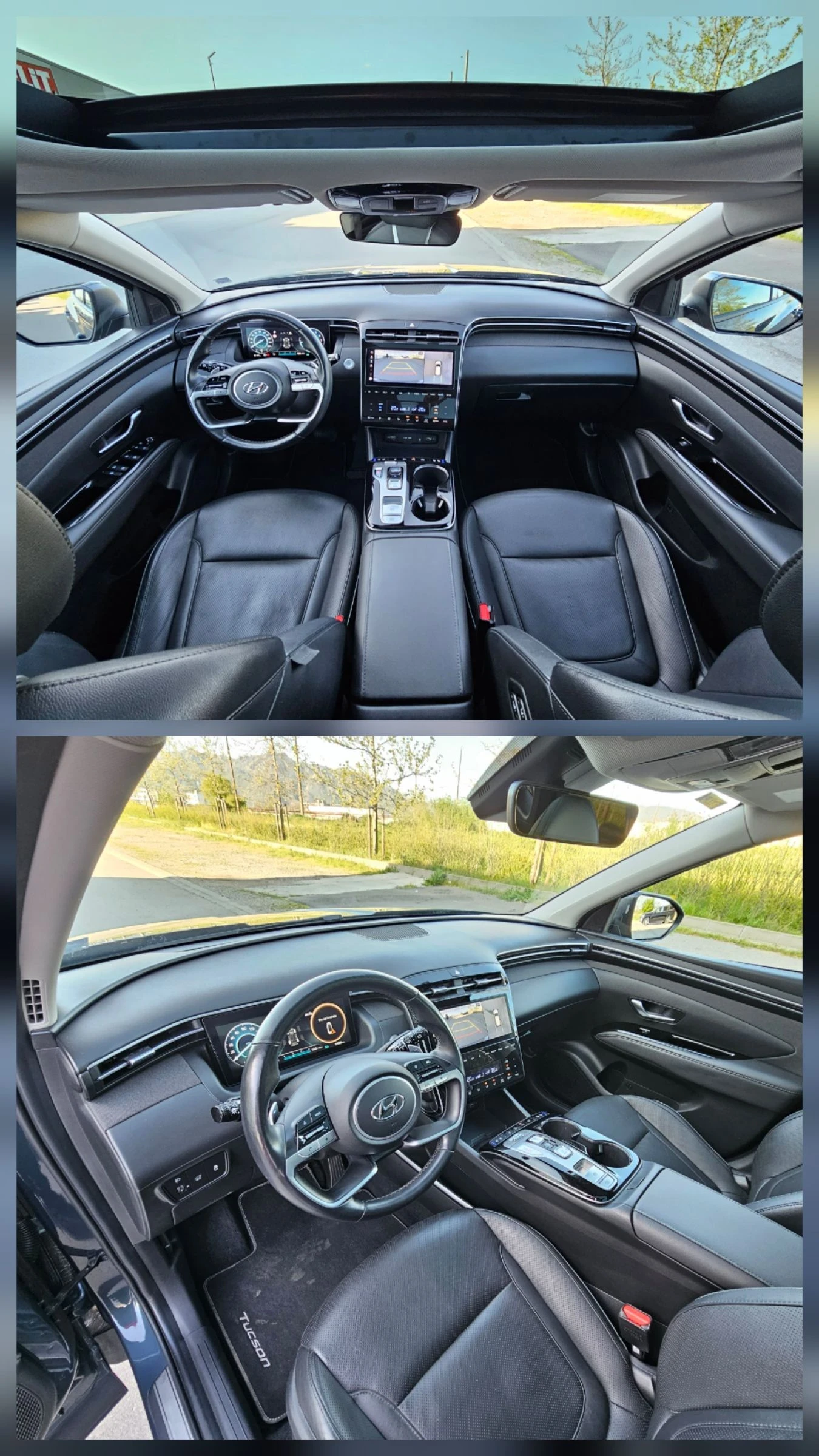 Hyundai Tucson 1.6TGDI 48V 7-speed DCT Панорама KeyLess 360Камери, снимка 11 - Автомобили и джипове - 54335548