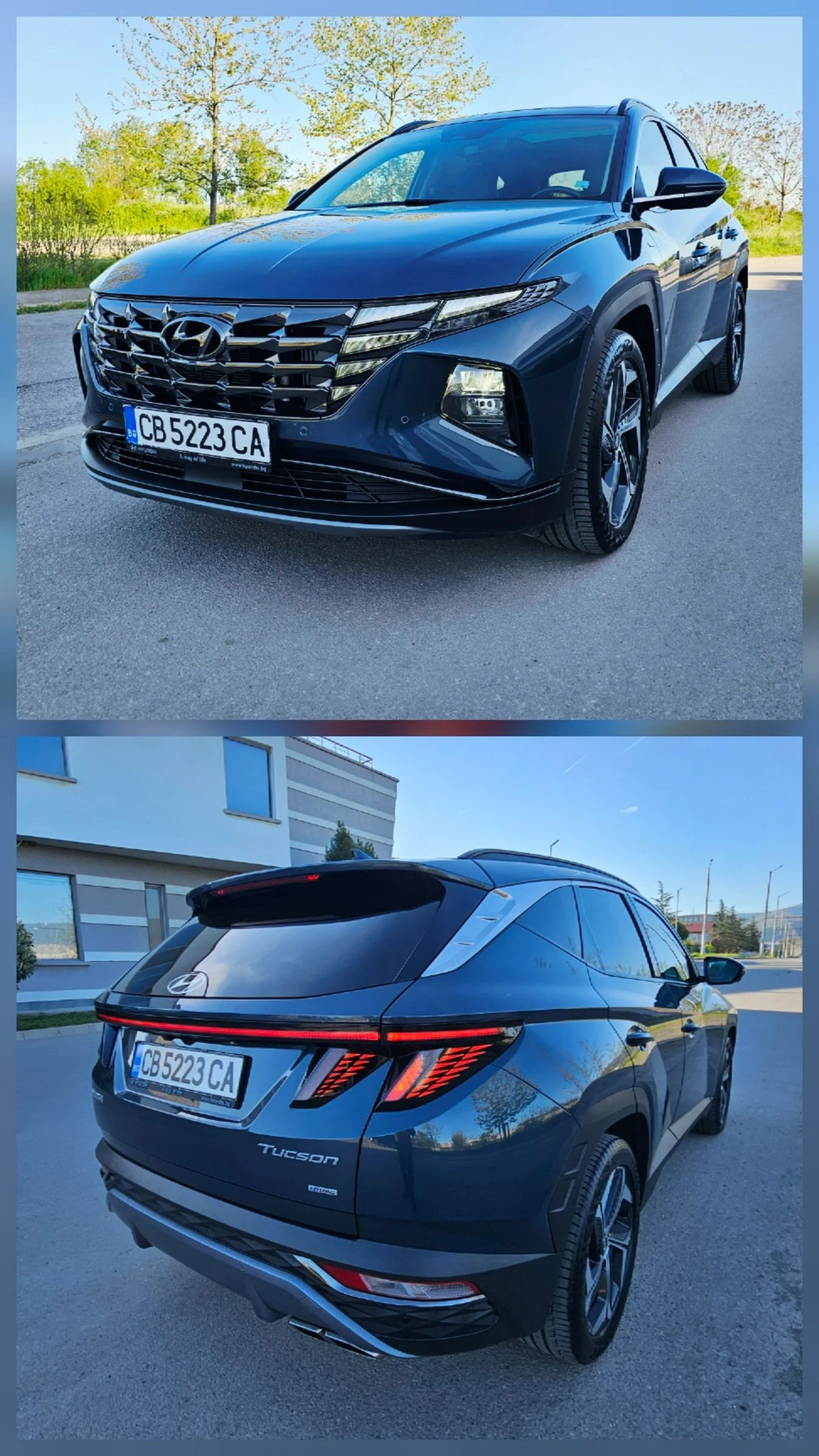 Hyundai Tucson 1.6TGDI 48V 7-speed DCT Панорама KeyLess 360Камери, снимка 4 - Автомобили и джипове - 54335548