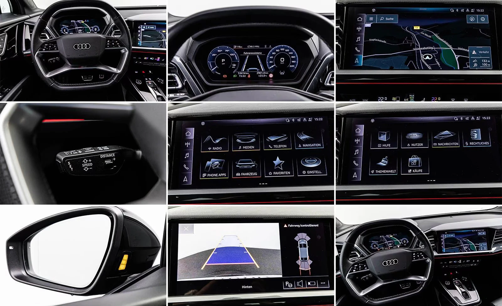 Audi Q4 50/299HP/SPORTBACK/S-LINE/PANO/CAM/885z, снимка 16 - Автомобили и джипове - 56098591
