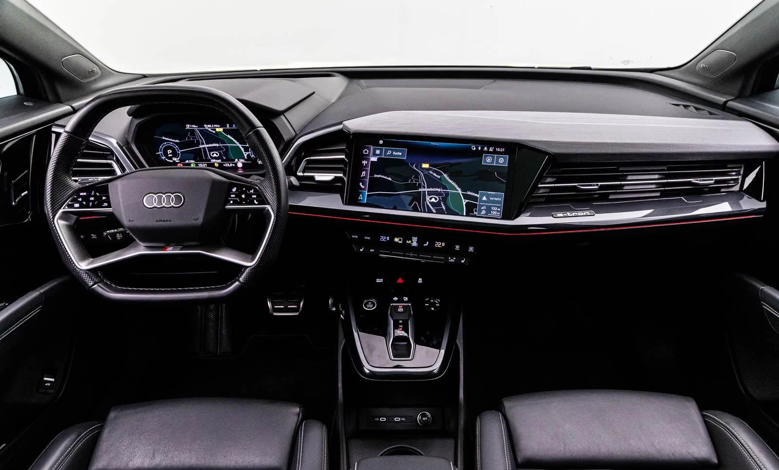 Audi Q4 50/299HP/SPORTBACK/S-LINE/PANO/CAM/885z, снимка 9 - Автомобили и джипове - 56098591