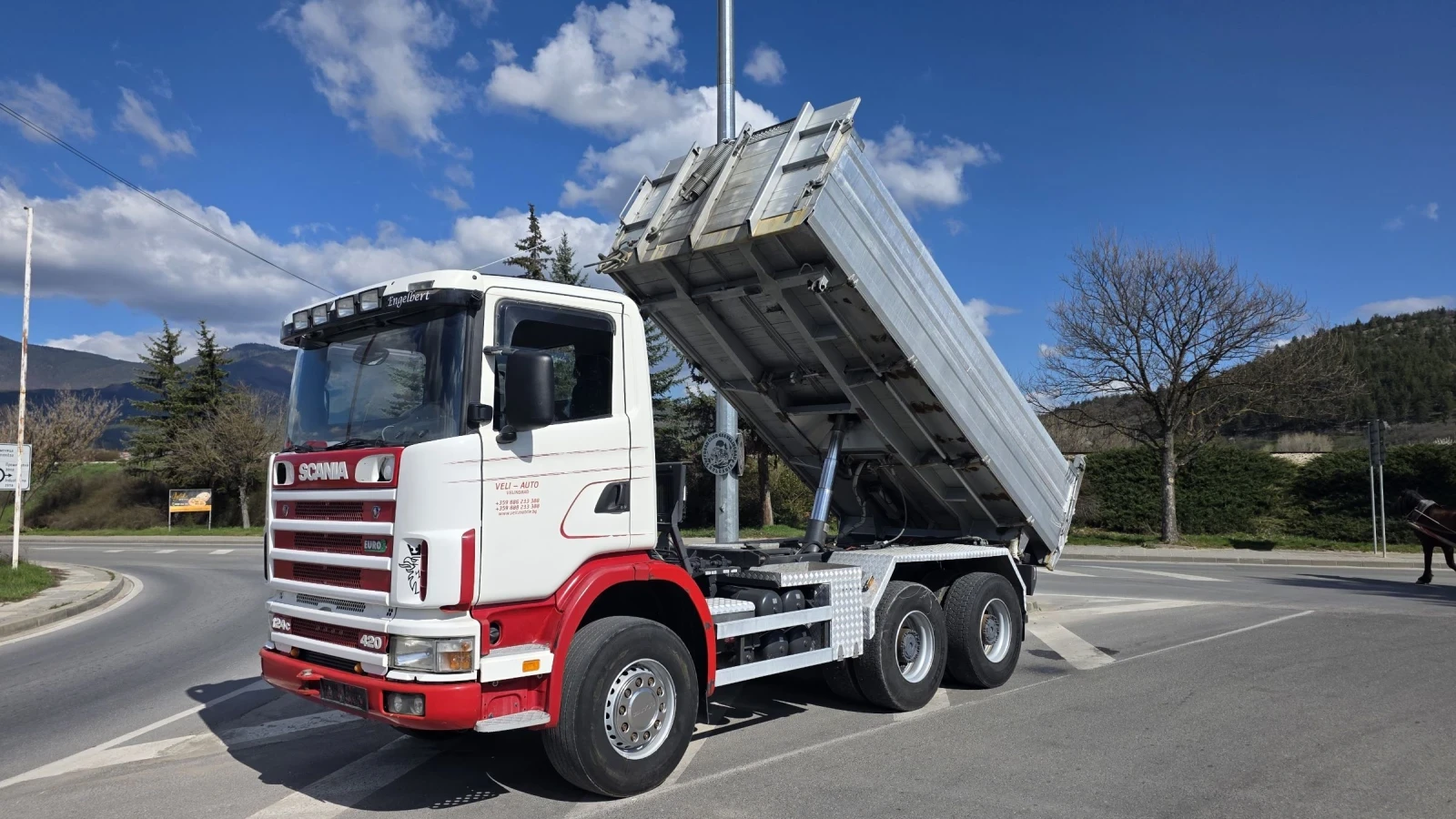 Scania R 124 420 EURO 3 6X4 