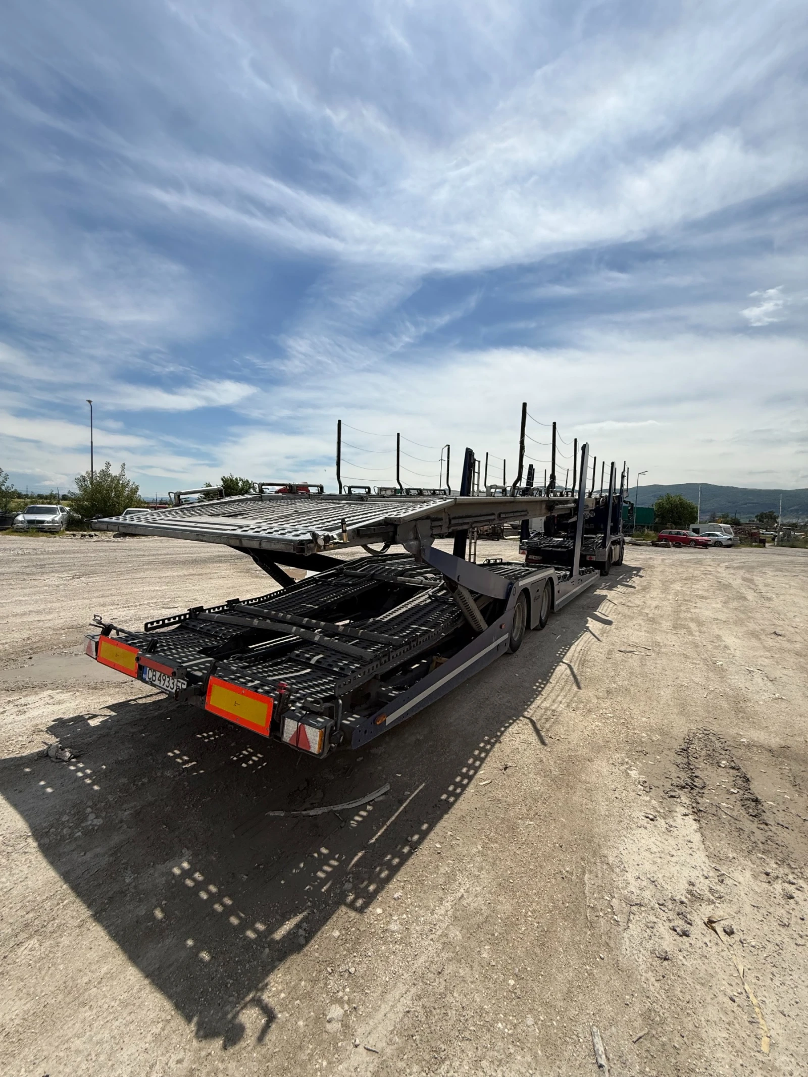 Mercedes-Benz Actros 1843 2017 АВТОВОЗ LOHR ЛАФЕТ КОНСТРУКЦИЯ, снимка 6 - Камиони - 54955256