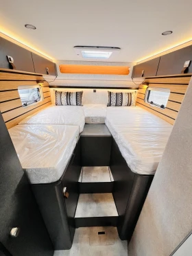 Кемпер HYMER / ERIBA 4x4² MERCEDES 3500 кг. , снимка 12