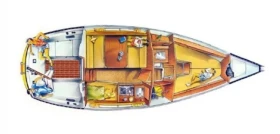 Ветроходна лодка Neptun 27, снимка 5