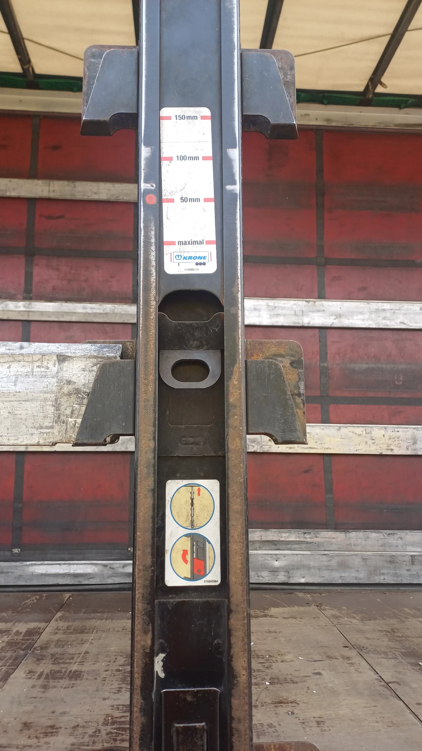 Полуремарке Krone SD 280h, снимка 13 - Ремаркета - 53895265