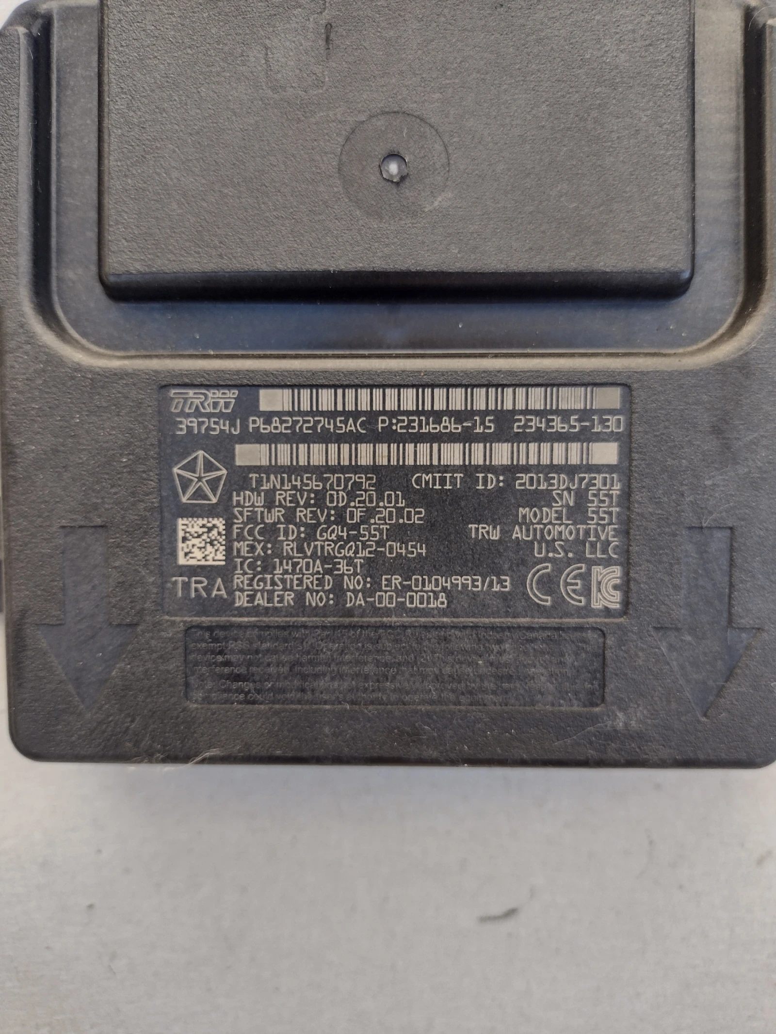 39754J  P68272745AC  ��������� �����  �� JEEP CHEROKEE KL 231686-15   234365-130 | Mobile.bg � ����������� 2