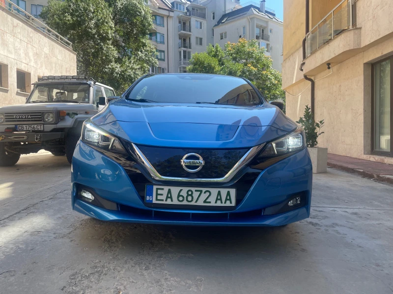 Nissan Leaf  Tekna 62kwh Full Eкстри за модела, снимка 14 - Автомобили и джипове - 48008577