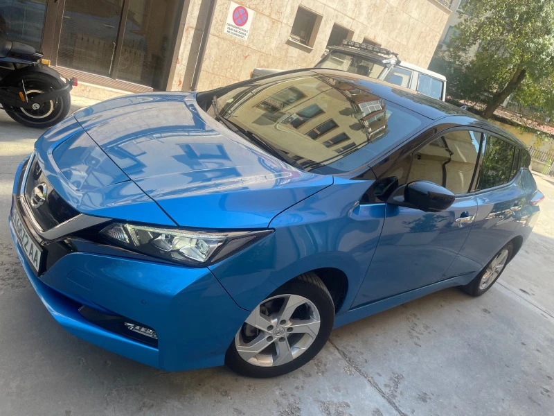 Nissan Leaf  Tekna 62kwh Full Eкстри за модела, снимка 1 - Автомобили и джипове - 46771048