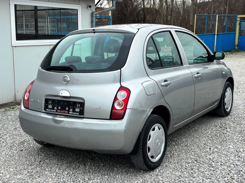 Nissan Micra 1.5DIESEL 5 ВРАТИ ВЪЗМОЖЕН БАРТЕР, снимка 4 - Автомобили и джипове - 49505074