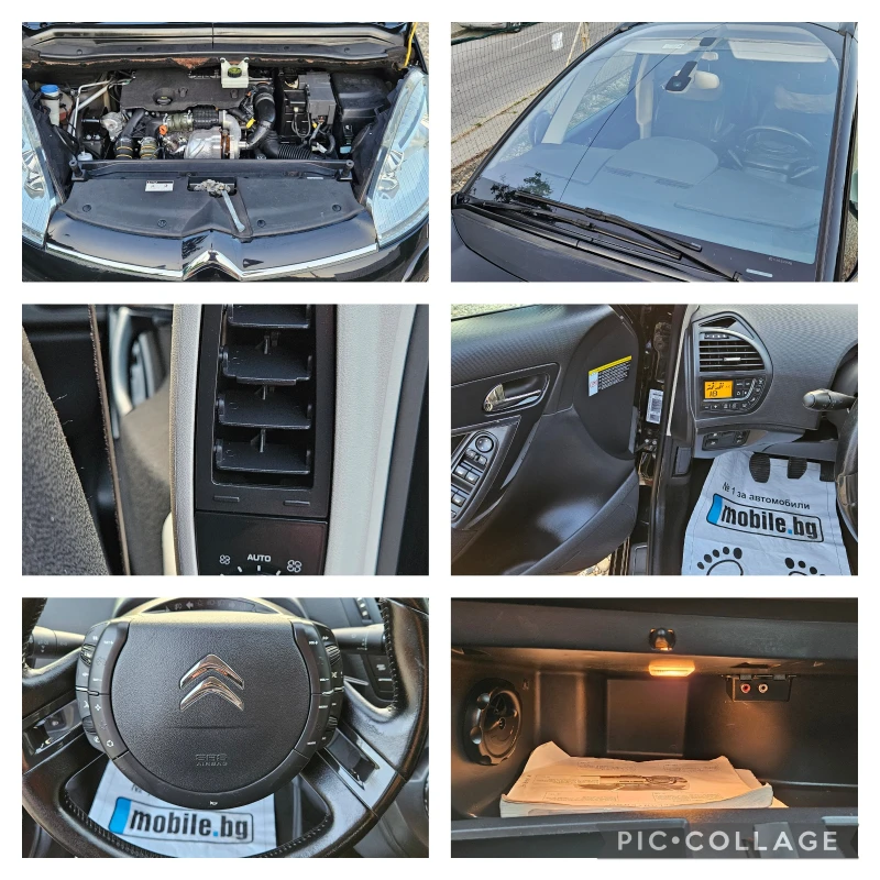 Citroen C4 Picasso 1, 6HDi-115кс* 2012г* 7 МЕСТА* LED* ЕВРО5Б* ПЕРФЕК, снимка 15 - Автомобили и джипове - 50873969