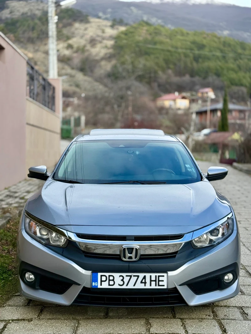 Honda Civic 1.5 TURBO 182hp 93 000 km * Фул Екстри* , снимка 3 - Автомобили и джипове - 53098346