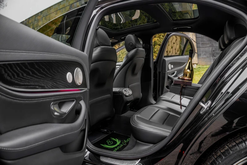 Mercedes-Benz E 220 d* BRABUS BLACK SERIES* PANORAMA* 360CAM* FULL, снимка 10 - Автомобили и джипове - 53250259