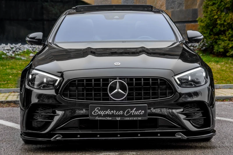 Mercedes-Benz E 220 d* BRABUS BLACK SERIES* PANORAMA* 360CAM* FULL, снимка 8 - Автомобили и джипове - 53250259