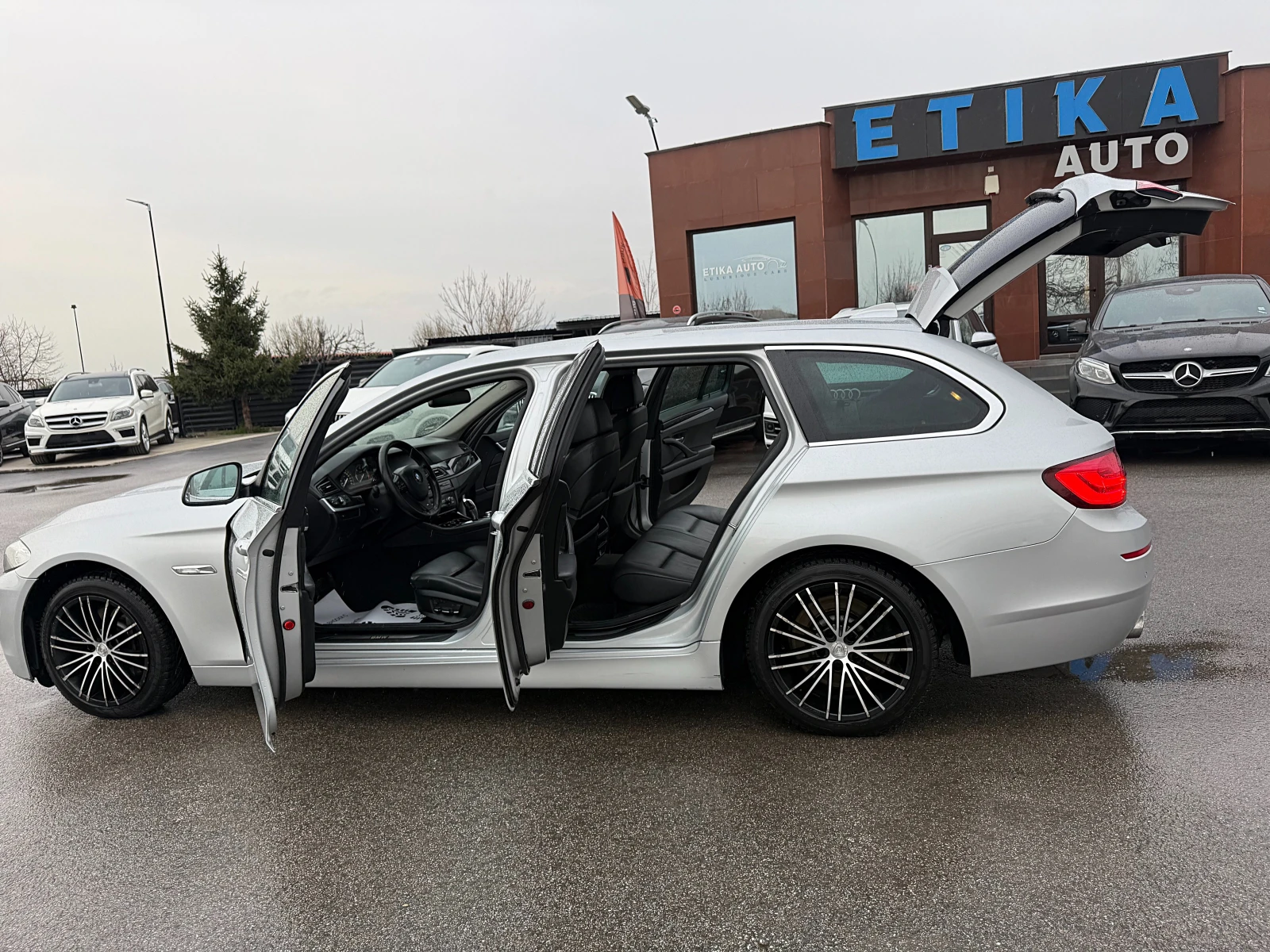BMW 530 F10-HEAD UP-LED-BIXENON-NAVI-SPORT-GERMANIA, снимка 14 - Автомобили и джипове - 53933338