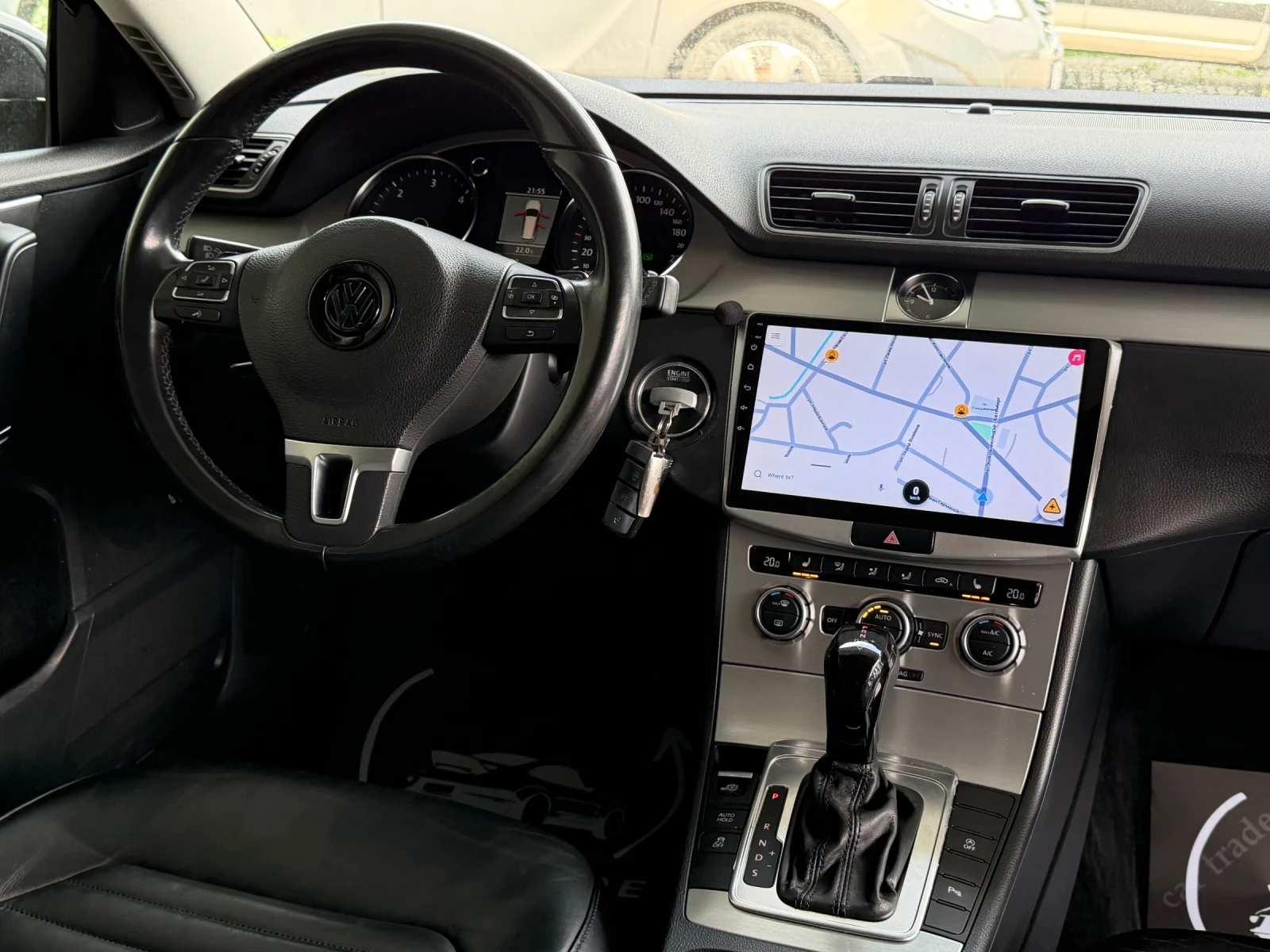 VW Passat 2.0TDI/170hp/LED/КОЖА/ANROID/WAZE/НОВИ ГУМИ/, снимка 7 - Автомобили и джипове - 55023865