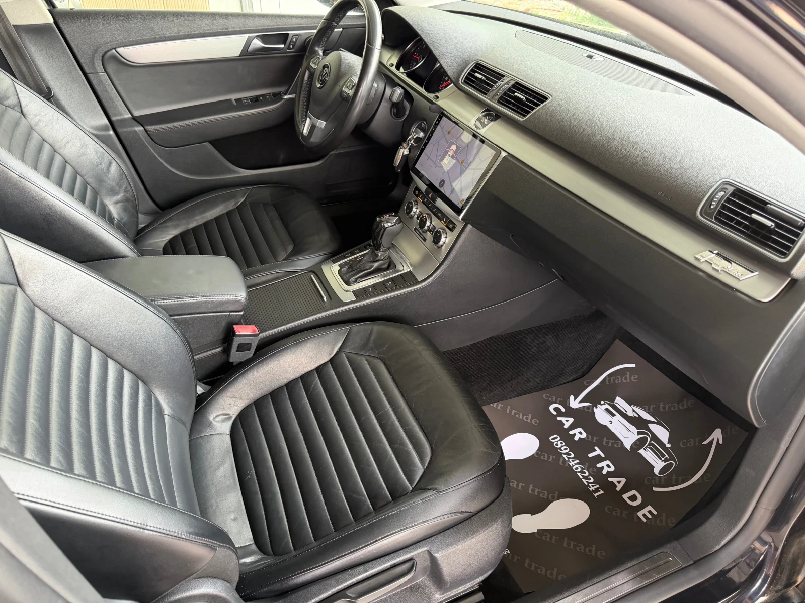VW Passat 2.0TDI/170hp/LED/КОЖА/ANROID/WAZE/НОВИ ГУМИ/, снимка 12 - Автомобили и джипове - 55023865