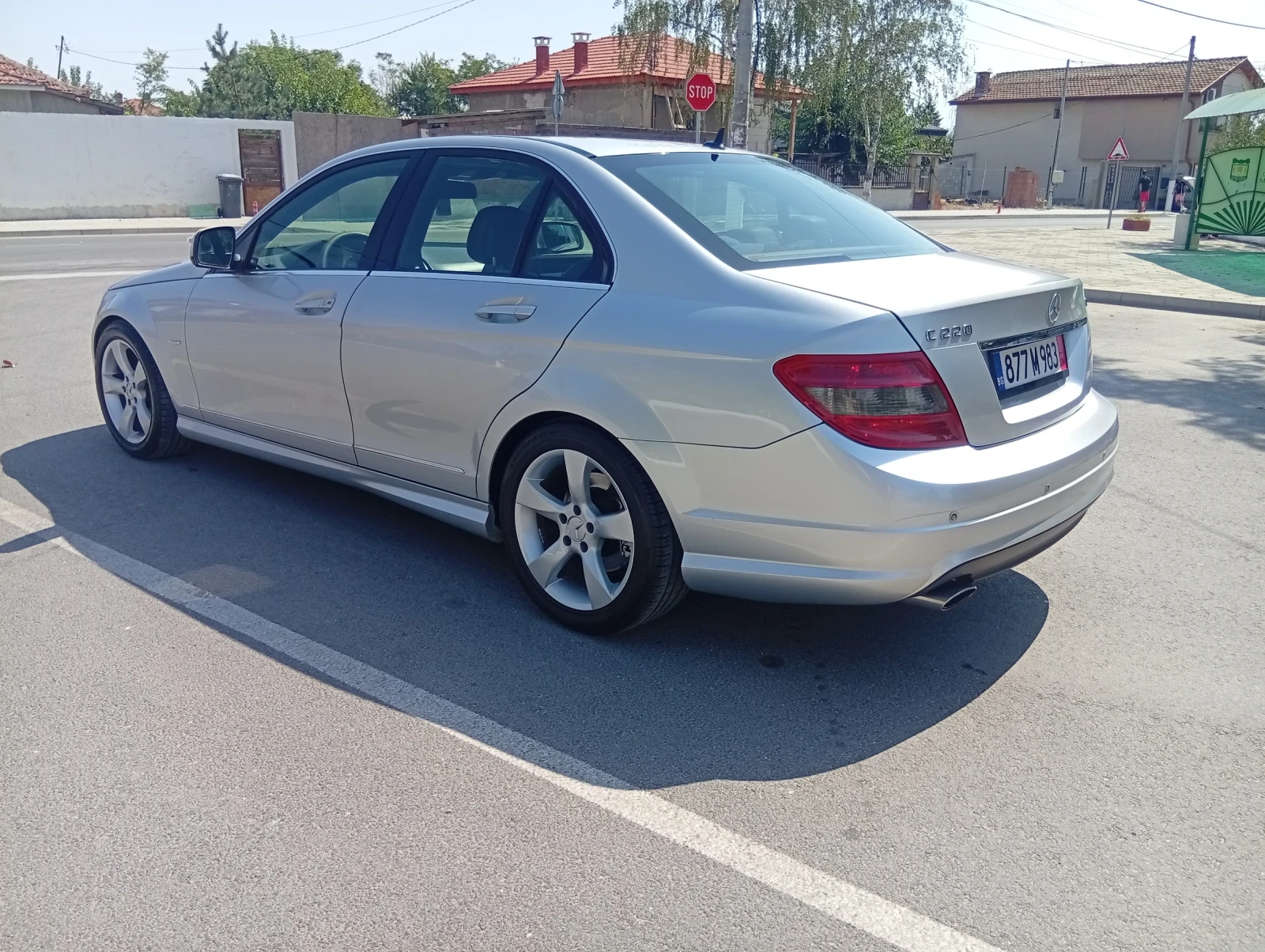 Mercedes-Benz C 220 AMG lineom646, снимка 6 - Автомобили и джипове - 56265564