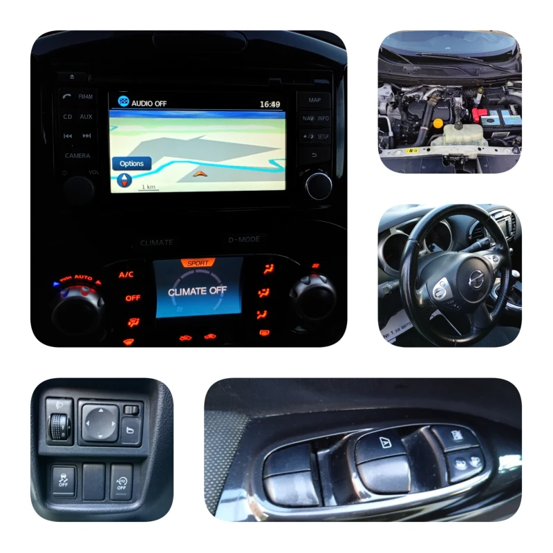 Nissan Juke 1.5d, нави, камера , снимка 16 - Автомобили и джипове - 52504205