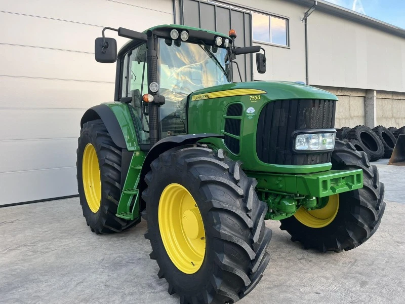 Трактор John Deere 7530 Premium--ЛИЗИНГ до 5 годинини, снимка 10 - Селскостопанска техника - 43830013