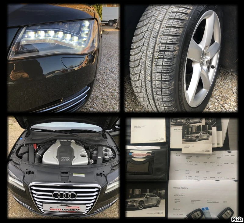 Audi A8 LED\FULL-УНИКАТ\3.0 TDI-РЕГИСТРИРАНА-ВС ПЛАТЕНО, снимка 17 - Автомобили и джипове - 52905918