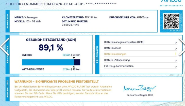 VW ID.3 62kw* 90SOH* PRO* LED* Камера360, снимка 7 - Автомобили и джипове - 56660358