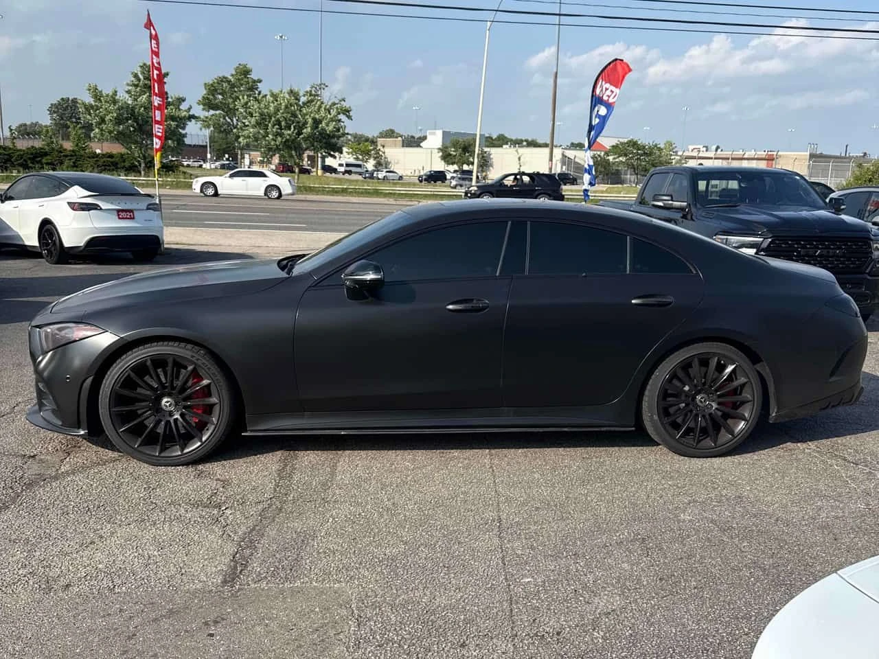 Mercedes-Benz CLS 53 AMG BURMESTER/ПАНОРАМА/ДИСТРОНИК/360 КАМЕРИ, снимка 3 - Автомобили и джипове - 55125432
