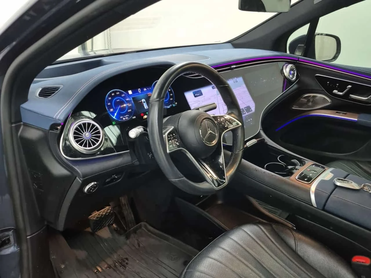 Mercedes-Benz EQS * 4matic Suv 580 * АВТОКРЕДИТ* , снимка 10 - Автомобили и джипове - 56281187