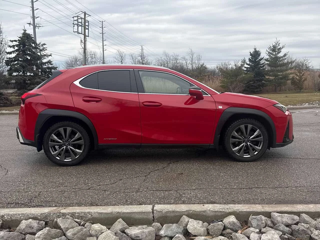 Lexus UX 250h ШИБИДАХ * ОБДУХВАНЕ * ПОДГРЕВИ * CARFAX * KEYLESS, снимка 3 - Автомобили и джипове - 53999318