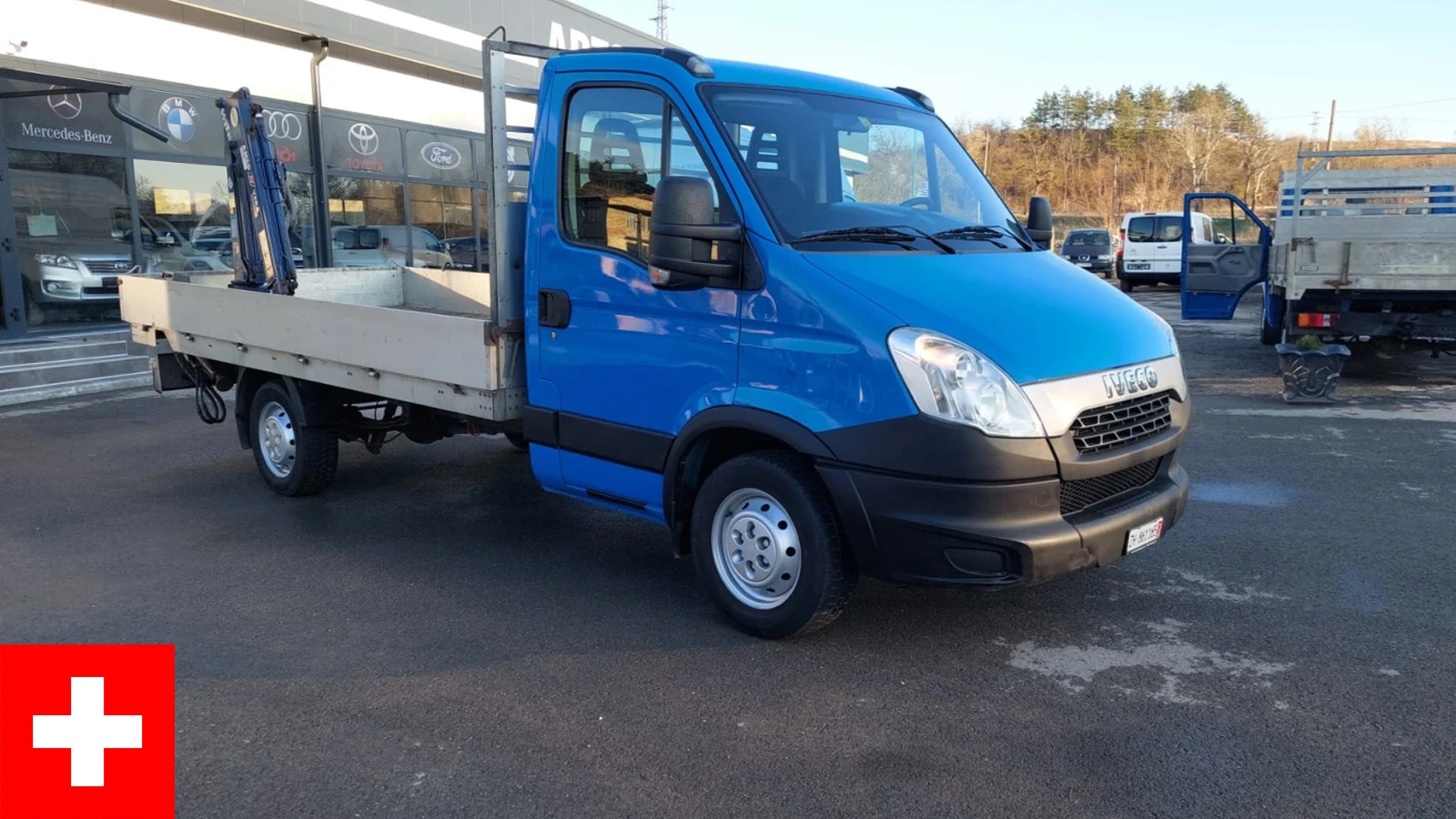 Iveco 35c17 КРАН/БОРД 3.0D 6SP FACELIFT-VNOS CH-LIZING, снимка 1
