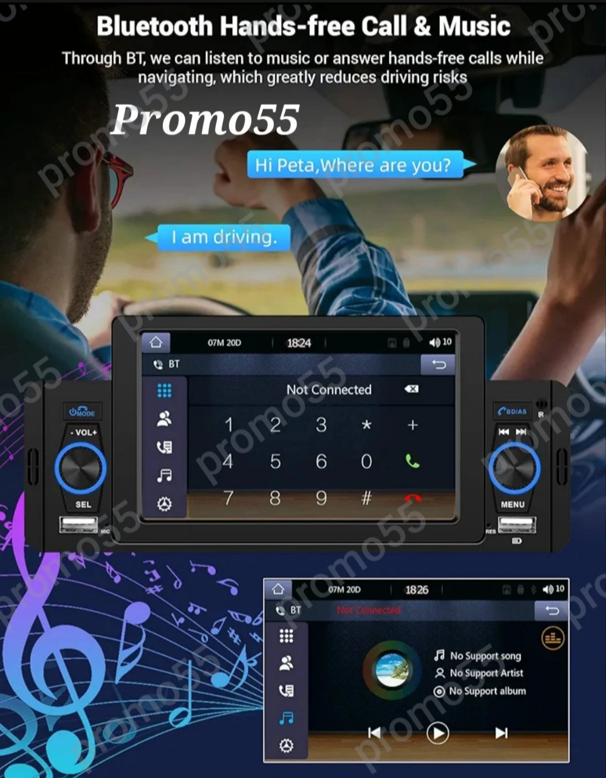  MP5   5  1 Din bluetooth   | Mobile.bg   9