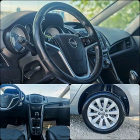 Opel Zafira 1.4 140 К.С. ГАЗ БЕНЗИН!ТУРБО! , снимка 9