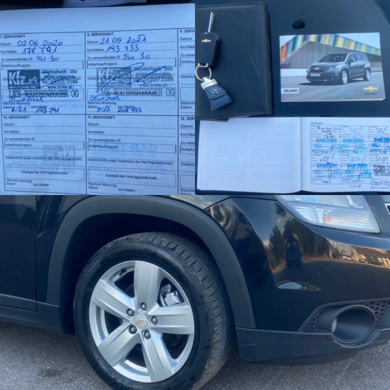 Chevrolet Orlando 1.8i 7местен, снимка 16 - Автомобили и джипове - 46931082