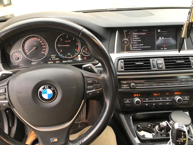 BMW 520 184к.с. F10, navi, LED, klima , снимка 6 - Автомобили и джипове - 48155296