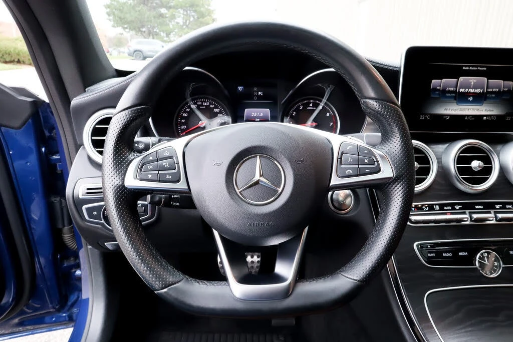 Mercedes-Benz C 300 AMG PACK* BURMASTER* AMBIENT* KEYLESS GO* 4MATIC | Mobile.bg   7
