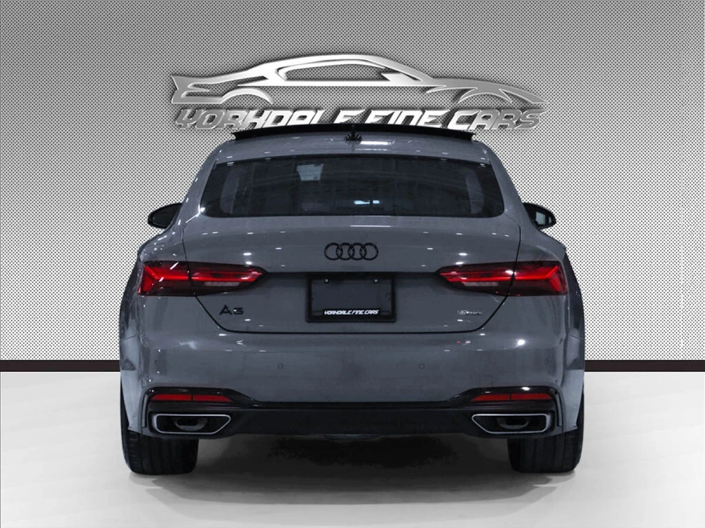 Audi A5 * Sportback / 45TFSI Quattro / Progressiv / Black  - изображение 5