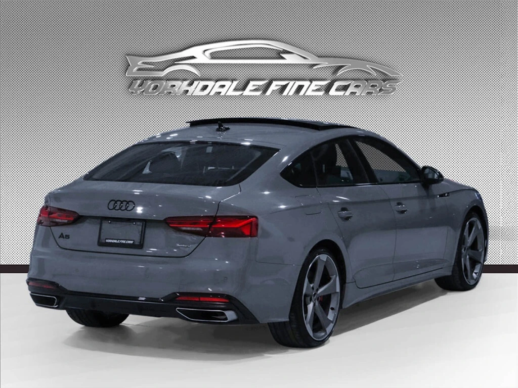Audi A5 * Sportback / 45TFSI Quattro / Progressiv / Black  - изображение 4
