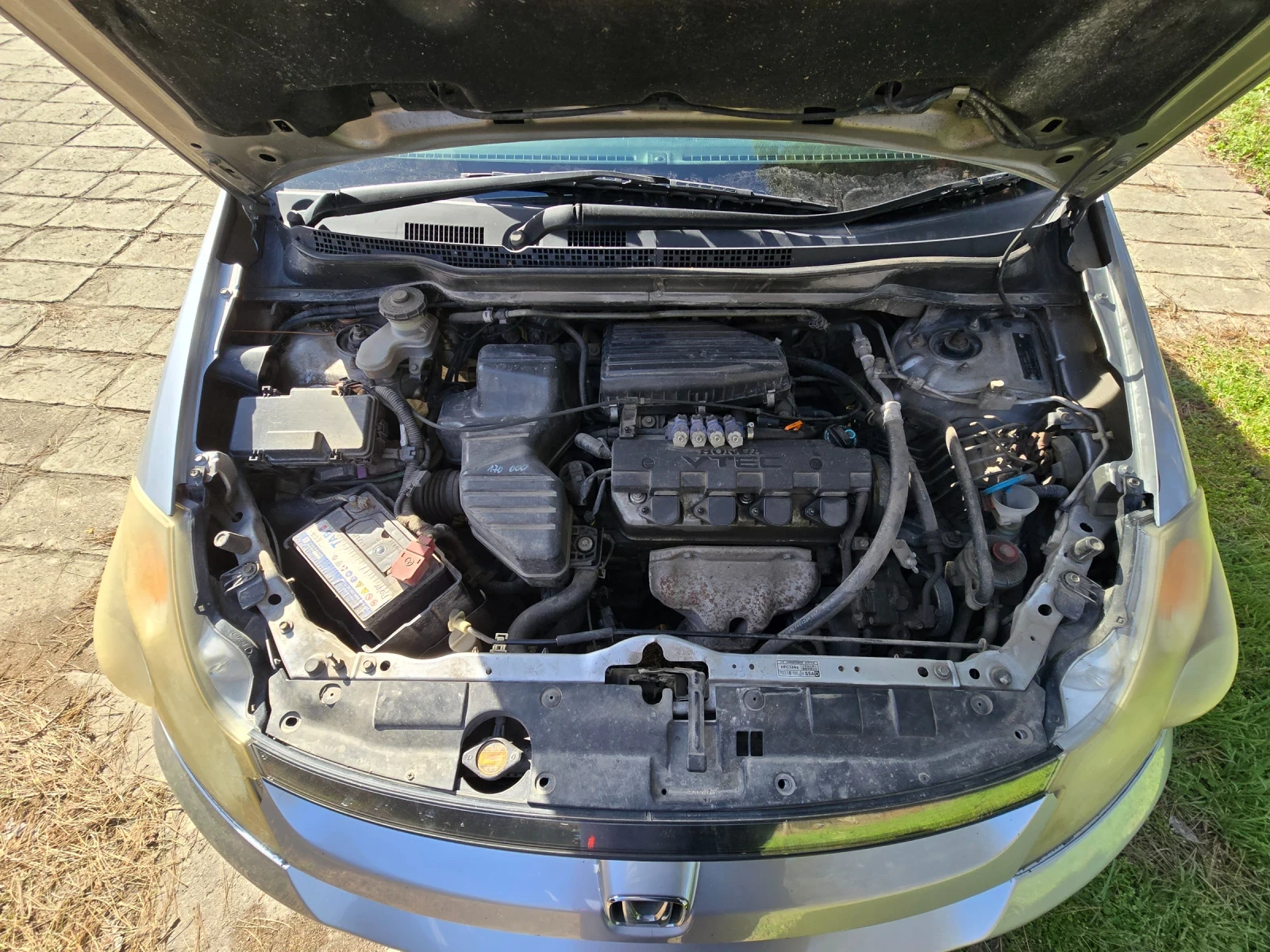 Honda Stream 1.7 АВТОМАТ КЛИМАТРОНИК, снимка 14 - Автомобили и джипове - 53795503