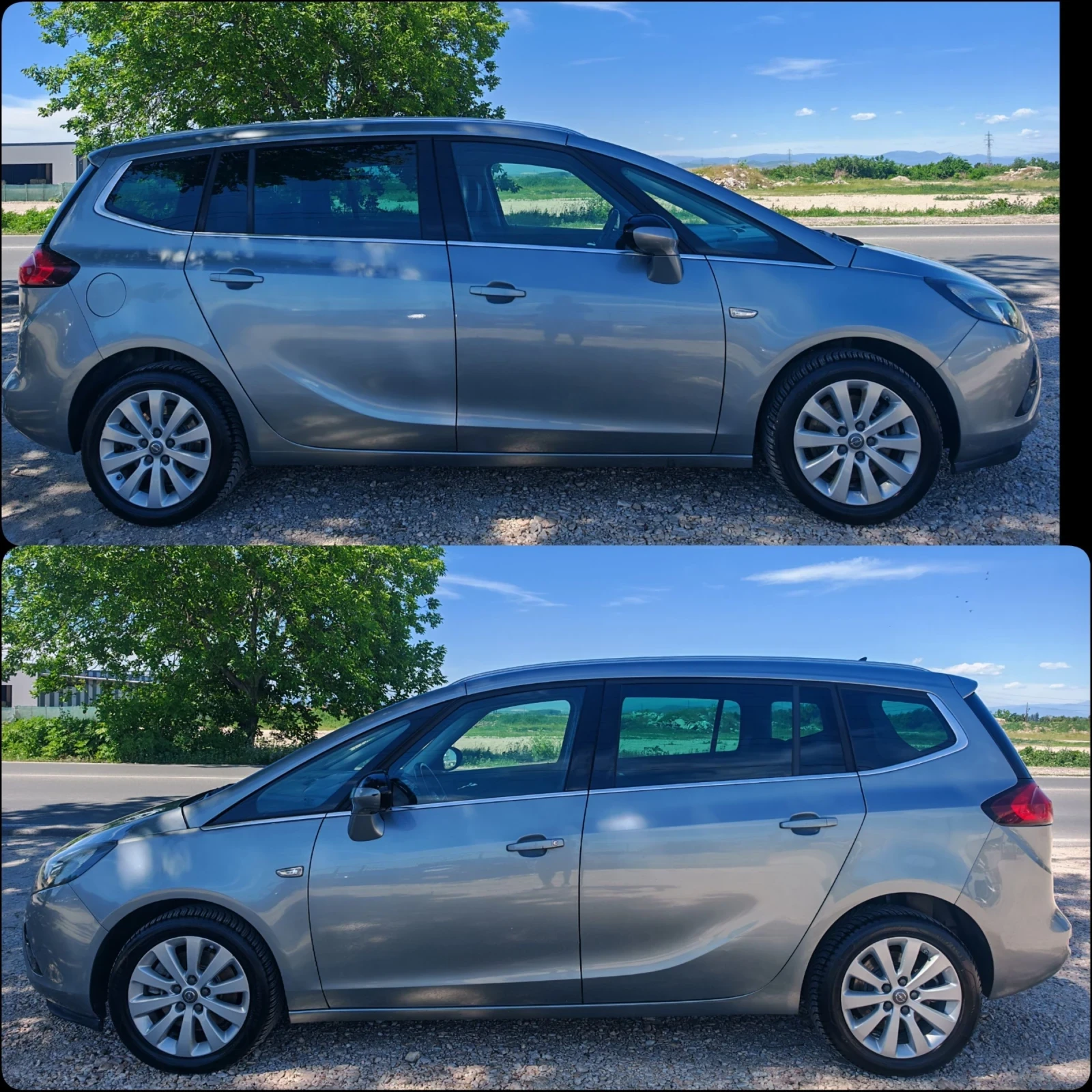 Opel Zafira 1.4 140 К.С. ГАЗ БЕНЗИН!ТУРБО! , снимка 4 - Автомобили и джипове - 54727694